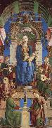Cosimo Tura The Virgin and Child Enthroned with Angels Making Music oil painting artist